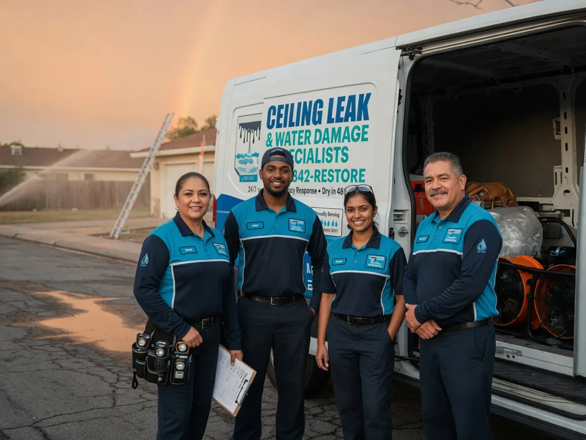 Ceiling Leak Cleanup company in Simpson, NC